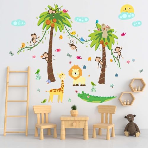 Vinilos decorativos animales para pared 41 x 34 in miniatura 2