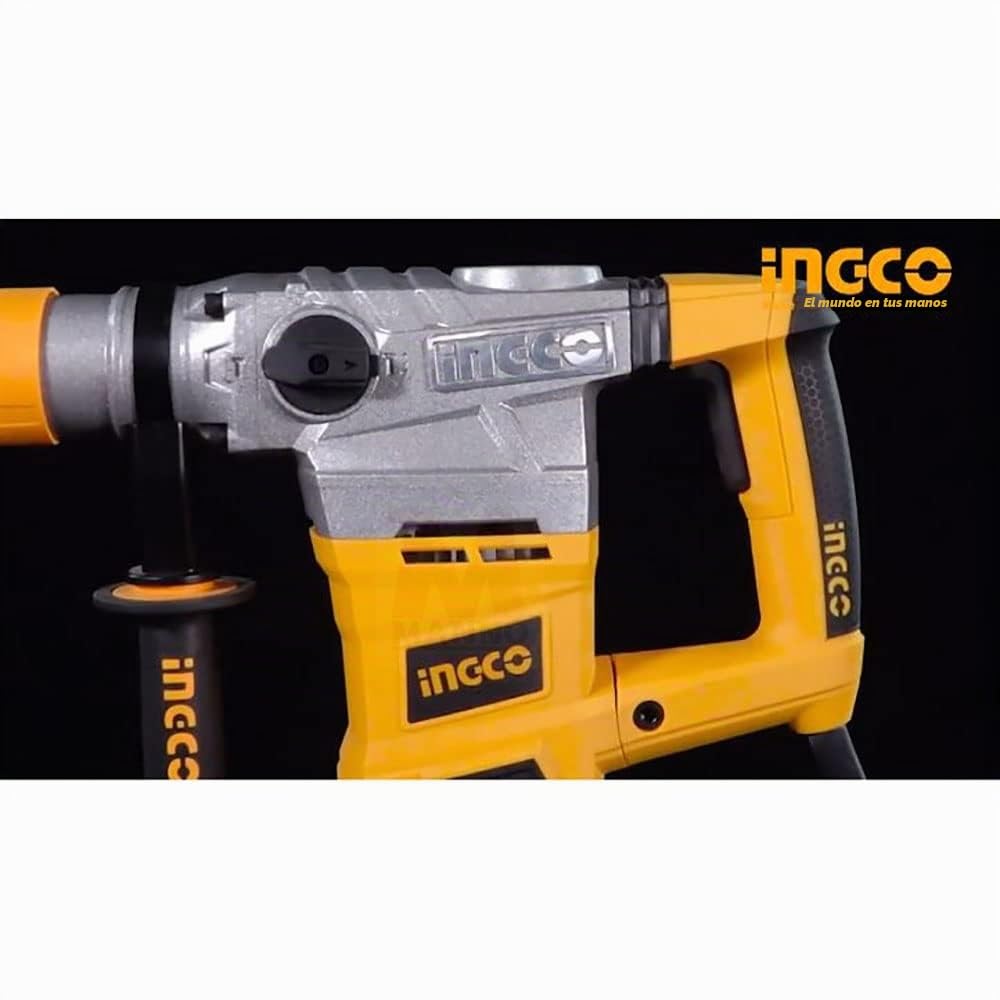 Martillo rotatorio 1600 W sds max con maletín Ingco Rh16008