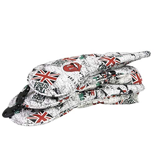 YIJU Conjunto 3 Bandeira Golf Madeira Tampa Da Cabeça para Golf Woods Driver Vermelho/Azul - Vermelh