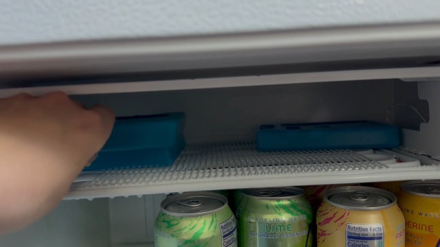 Image of Antarctic Star Mini Fridge, Rated 1.6 cu.ft, Small Upright Refrigerator with Removable Shelves, 7 Adjustable Thermostat, Low Noise for Bedroom /Apartment /Office,White