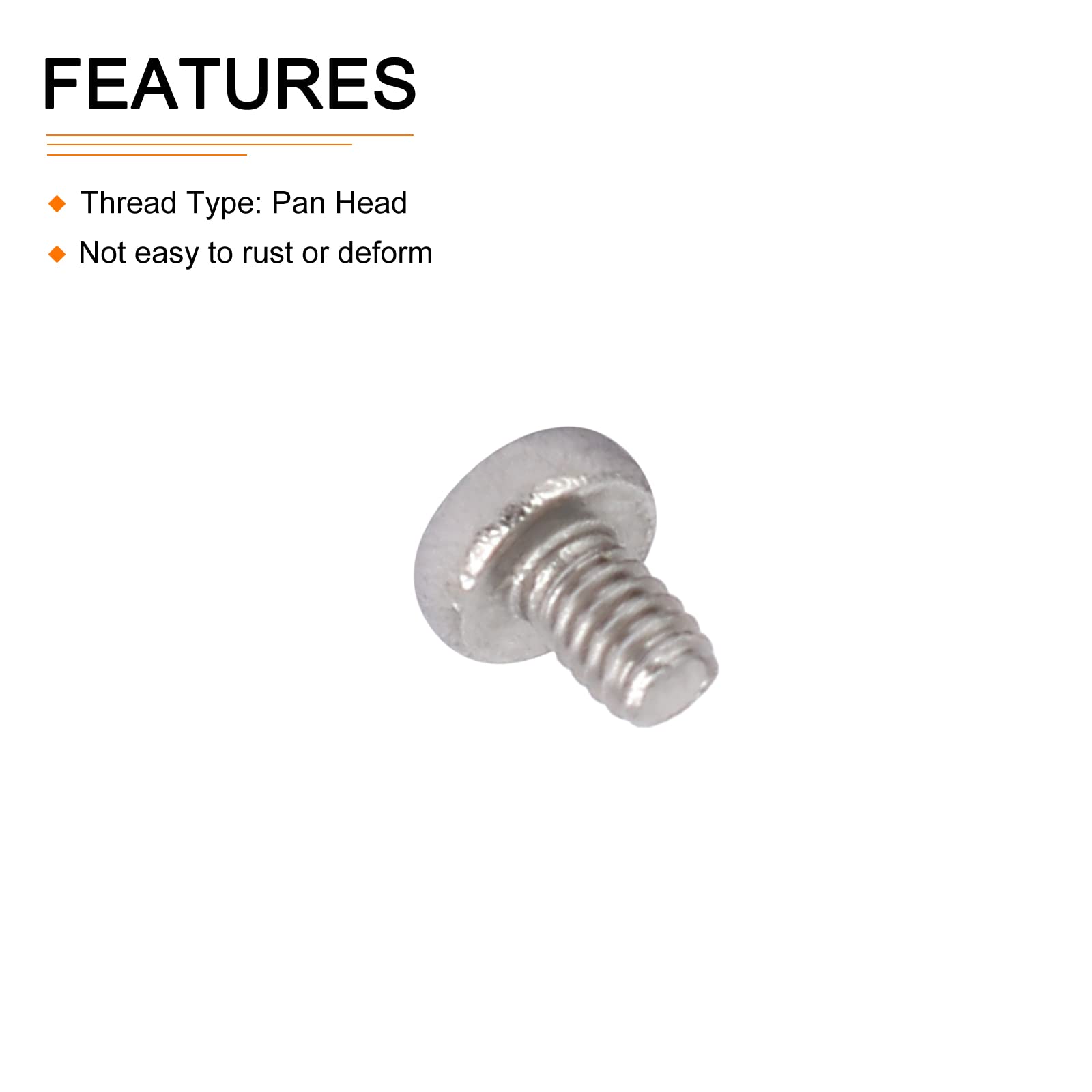 DTGN M6x30mm Pan Head Torx Security Screws – 20-Pack, 304 Stainless Steel Tamper-Proof Fasteners With Wrench, Silver Tone