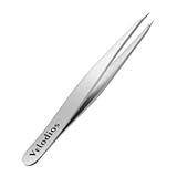 Pointed Tweezers for Women Facial Hair, Professional Stainless Steel Tweezers for Eyebrow, Chin Hair and Ingrown Hair Removal