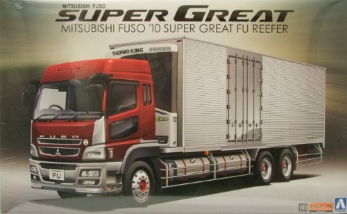 1/32 Mit FUSO Reefer Truck with Side Cargo Doors