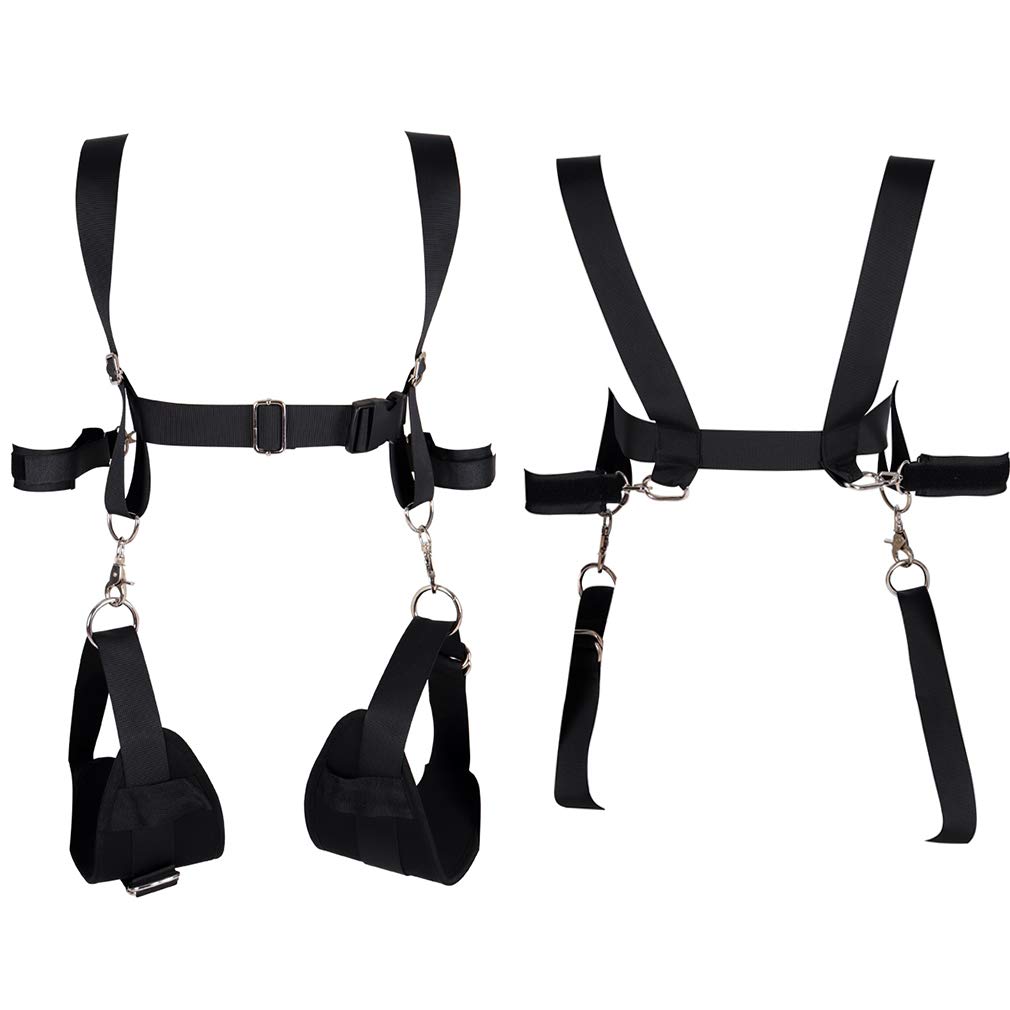 Men's Punk Body Harness auxiliary belt bandage body strap adjustable carnival club clothing accessories