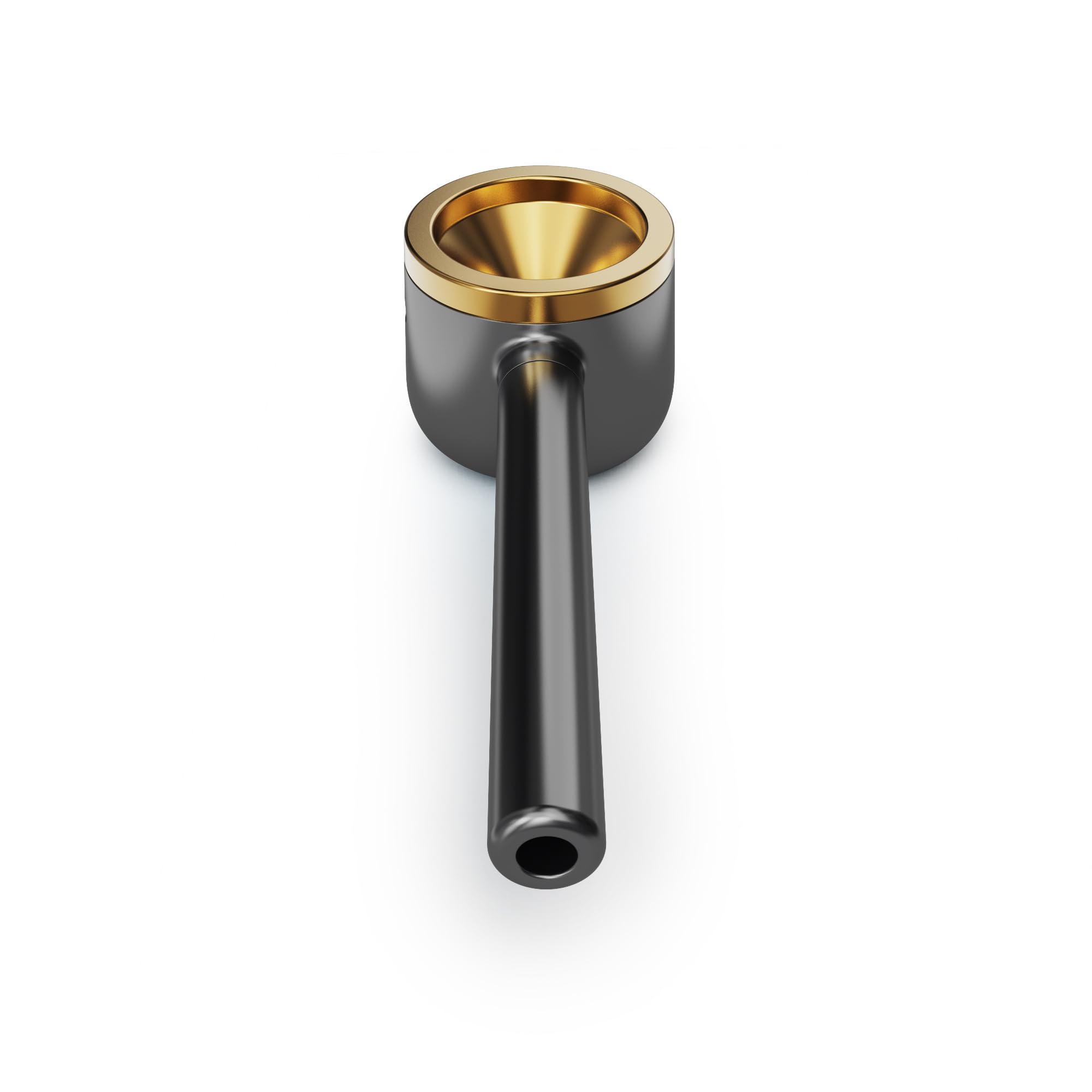 Vessel Premium Pipa Pura con inserto de doble hélice | 1g capacidad - 3-dividido | Limpieza fácil Boquilla Desmontable| Pipa de fumar | Uso de productos de tabaco (Anthrazit)