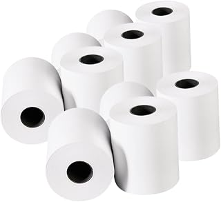STOBOK 10rolls Instant Printer Paper for Pos Machines and Cash Registers Single Layer Thermal Receipt Paper for Retail Restaurants and Hospitals