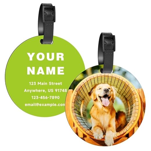 Customizable Luggage Tags for Travel Enthusiasts