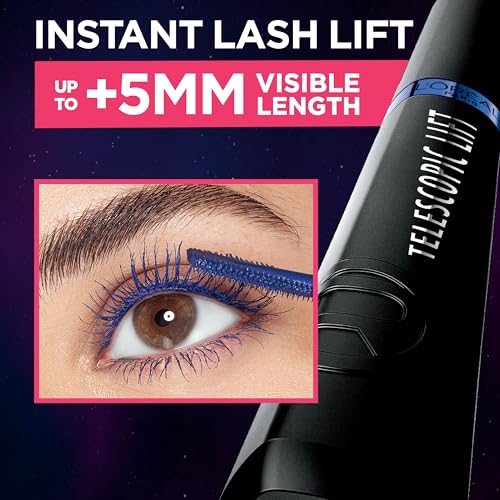 L'Oreal Paris Telescopic Lift Mascara – Stellar Blue, Washable — view 2