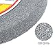 QUARKZMAN Schleifbockscheibe 125 x 12.7 x 16 mm, 60 Körnungen Braune Korund-Bank-Schleifscheiben für Kohlenstoffstahl, legierten Stahl