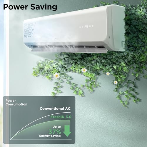 Image of TCL 1 Ton 3 Star Split Inverter AC (TAC-12CSD /EV3F2, White)
