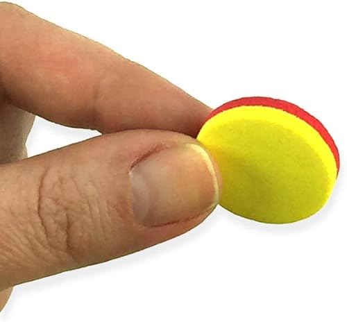 Miniatura 3 de EAI Education QuietShape - Juego de 200 contadores magnéticos de doble cara de espuma de dos colores