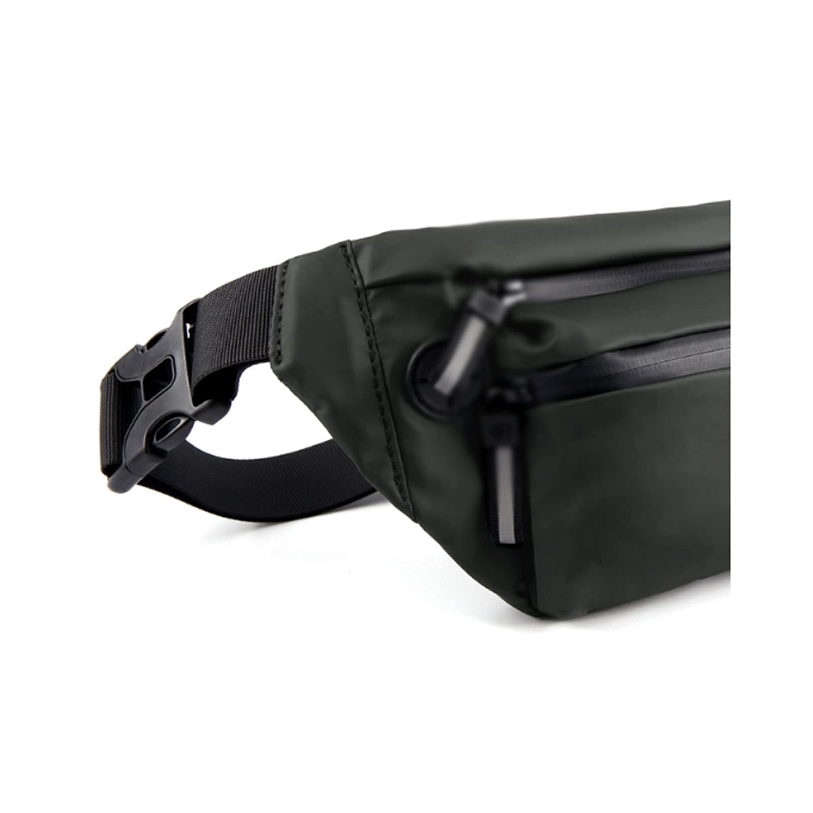 Nerka Fanny Pack, torba na klatkę piersiową Casual Travel Męska torba na pas Wodoodporna męska torba na talię Damska torba na zakupy Crossbody (srebrna)