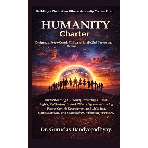 Humanity Charter Audiolibro Por Dr. Gurudas Bandyopadhyay arte de portada