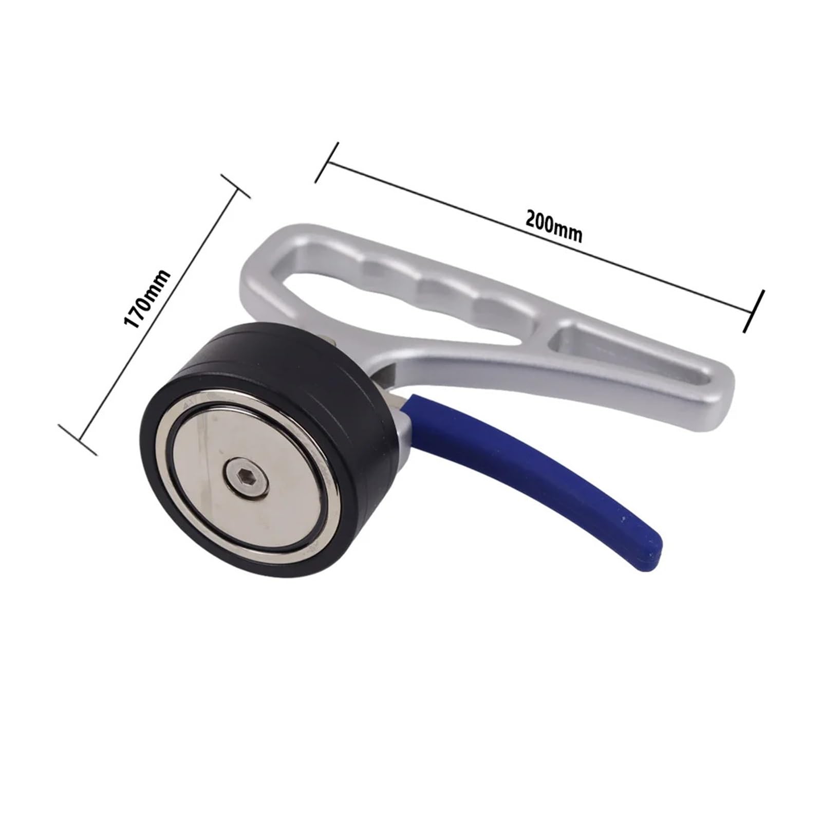 Przyssawki, mocne magnetyczne narzędzie do mocowania 30 kg, super mocny magnes, materiał picker ręczny, wytrzymały podnośnik permanentny magnes przyssawka magnetyczna podnoszenie narzędzia