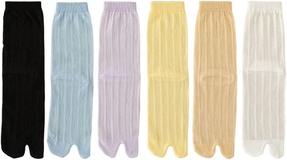 JSEIAJB Split Toe Socks Children S Two Toe Socks Thin Cotton Mid Tube Stacked Socks