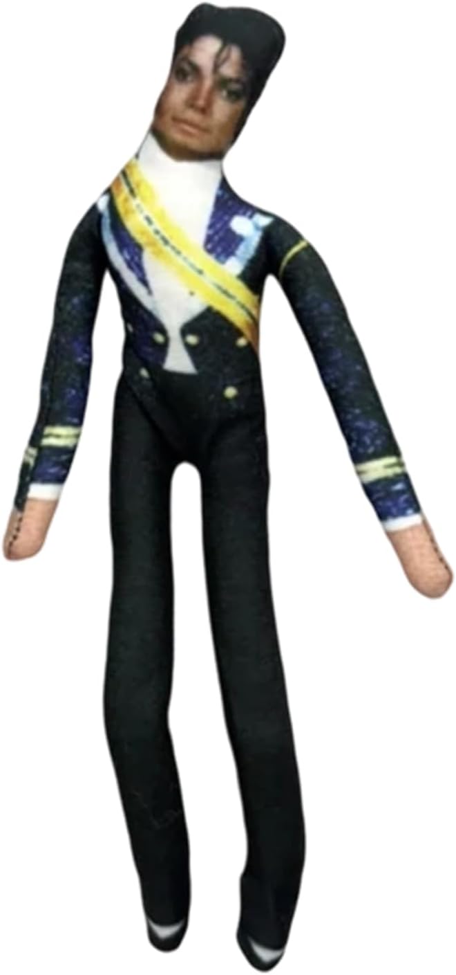 Michae Bendable Pop Star Plush Doll with Internal Wire Armature