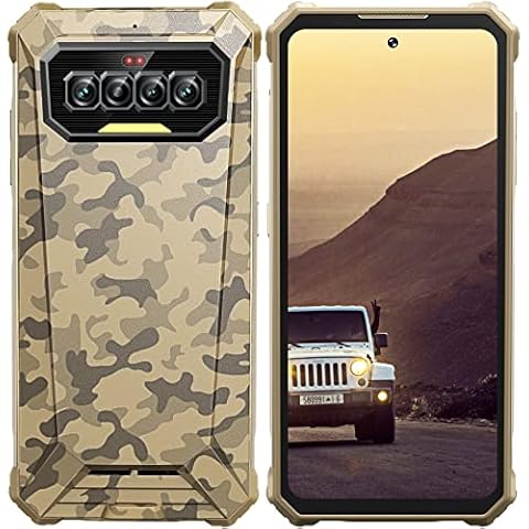 IIIF150 R2022 Outdoor Smartphone, 6.78" FHD+ 90Hz, 8GB + 128GB Outdoor Handy Ohne Vertrag, 64MP + 20MP Nachtsicht Kamera, Helio G95 Octa Core Handys Android 11, 8300mAh Akku Cover