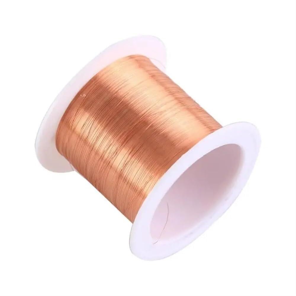 Jieyuzyuo Color 1Pc Cable Copper Wire Magnet Wire Enameled Copper Winding Wire Coil Copper Wire/Color/0.2Mm 10M
