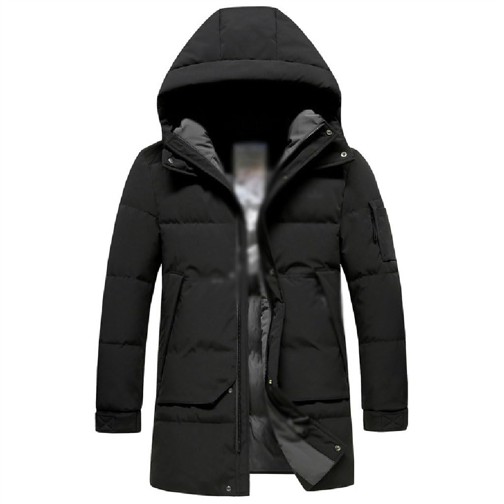 Doudoune homme duvet de canard blanc veste epaisse et chaude pour affronter le grand froid