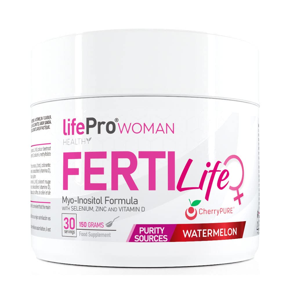 Life Pro Ferti Life Woman 150g | Suplemento con ingredientes naturales | Diseñado para mejorar la fertilidad femenina (Watermelon)