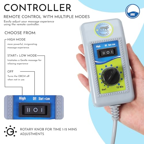 Image of ARG Arogya Full Body Oxygen Blood Circulation Massager Machine For Magnetic & Metal Therapy, Acupressure Infrared & Vibration Massage For Joint Pain, Muscle Relaxation (Bcm Wonder) (BCM Wonder-2)