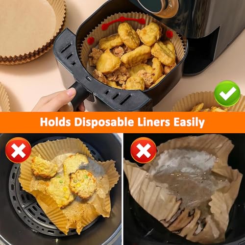 12 Stück Magnete für Airfryer Backpapier, Magnetische Silikonschnallen für Heißluftfritteusen, Magnet Silikon Schna zum Kochen und Backen in Der Heißluftfritteuse, Einfache Anwendung
