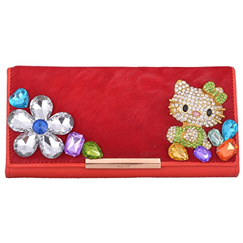 Buy J & M Accessories Women's Clutch (Red) (100189Red) at Amazon.in