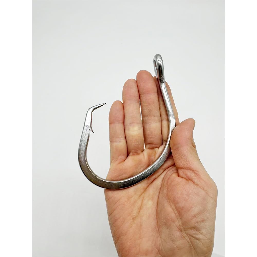 Amazon.com : 39960 Fishing Hook Giant 24/0 28/0 Stainless Steel Tuna Circle Hooks Shark Tuna Circle Big Game Saltwater Hook (24/0-1pcs) : Sports & Outdoors Amazon.com : 39960 Fishing Hook Giant 24/0 28/0 Stainless Steel Tuna Circle Hooks Shark Tuna Circle Big Game Saltwater Hook (24/0-1pcs) : Sports & Outdoors