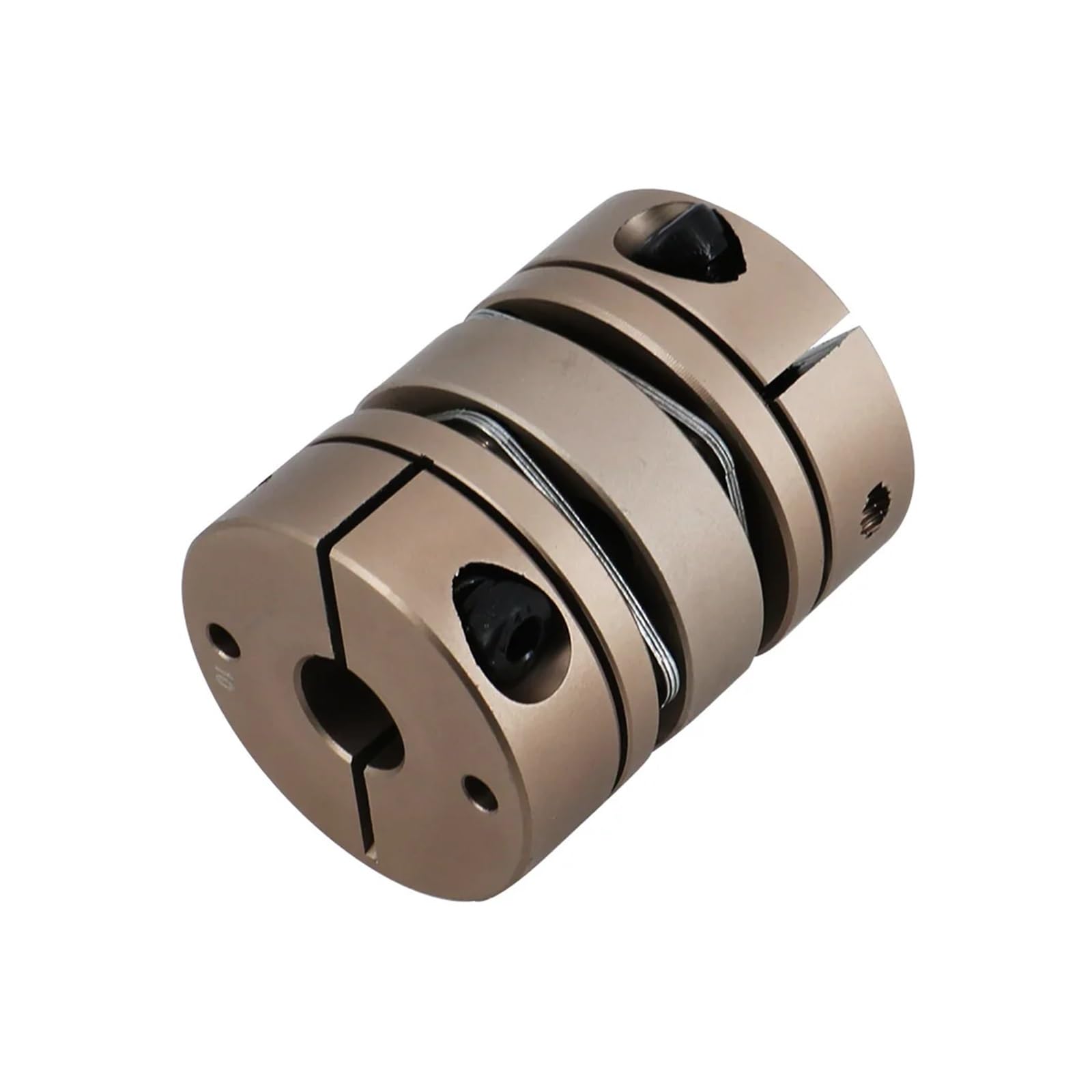 Giunto ad alta coppia D26L35 Doppio diaframma Foro interno 4-12 Disco di accoppiamento Giunto elastico flessibile torsionale Motore(4X12)