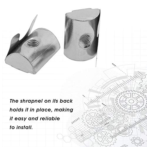 Dado a granate, 20 pezzi M5 / M6 / M8 Standard UE