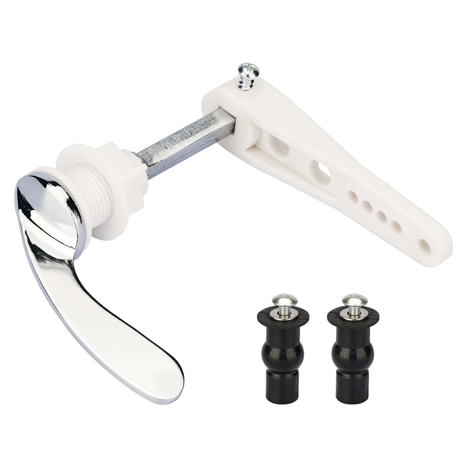 WangLaoWu Universal Alloy Toilet Flush Handle Repair Kit with Screws