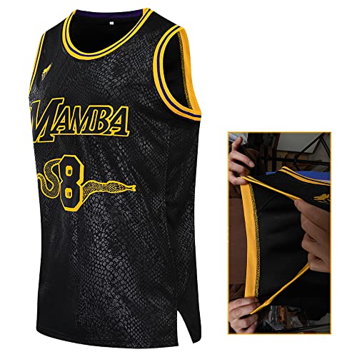 Basketball Jersey For Men Cool Youth Jersey Front 8 Back 24 Design Great Sport Jersey As Gifts Idea (Xxl, 8 & 24 Adult) #TOP5