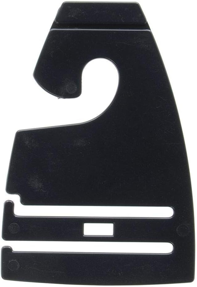 Tie Hangers with Hook, Black Bag of 100 Home & Kitchen