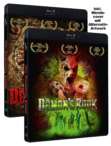 The Demon's Rook Blu-ray + DVD con carátula reversible original alemana 2