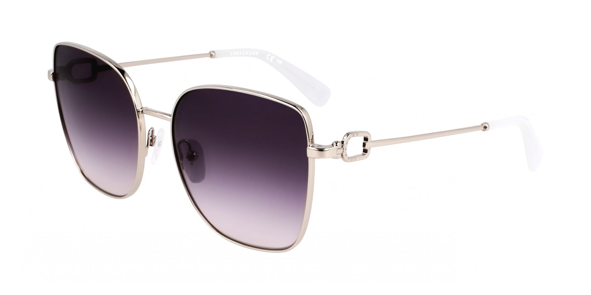 LONGCHAMP LO177S Okulary Słoneczne 042 SILVER/GRADIENT BLUE 58/17/140 FEMężczyzna