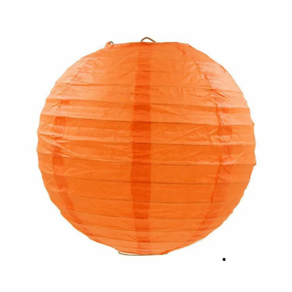 Round Paper Lanterns, Round Hanging Paper Lanterns Multicolor 10-40cm(Orange Red,20cm(8inch))