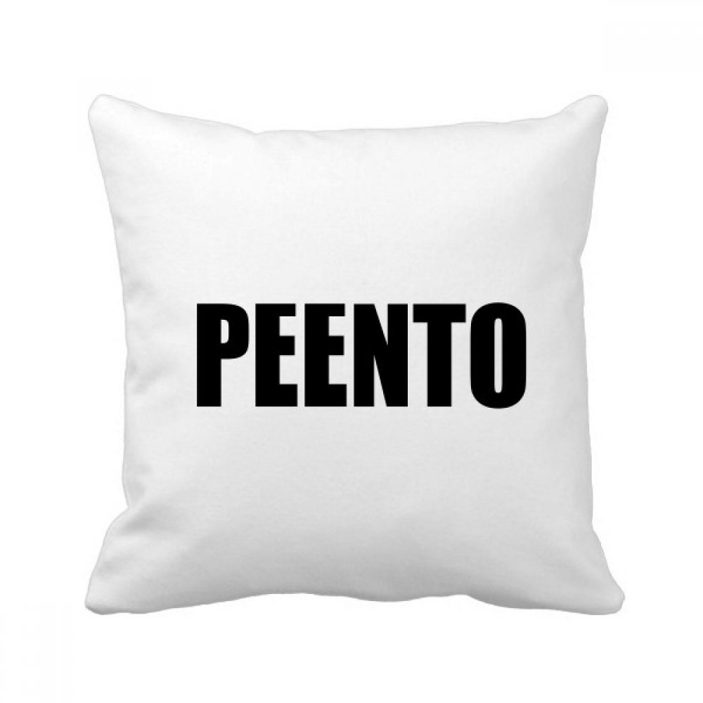 Coussin oreiller carré multicolore pour décoration de canapé maison salon motif Peento Fruit