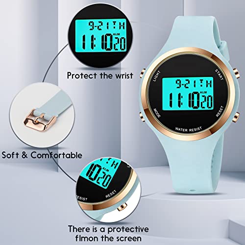 Image of XCZAP Outdoor Sport Watches Alarm Clock Waterproof LED Digital Watch