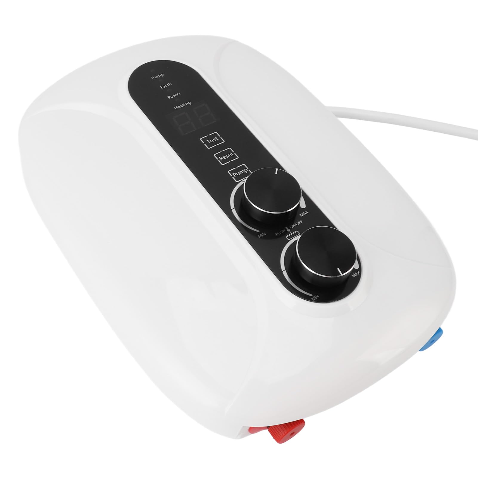 Haofy Calentador de Agua sin Tanque Eléctrico 5500W Calefacción Rápida Mini