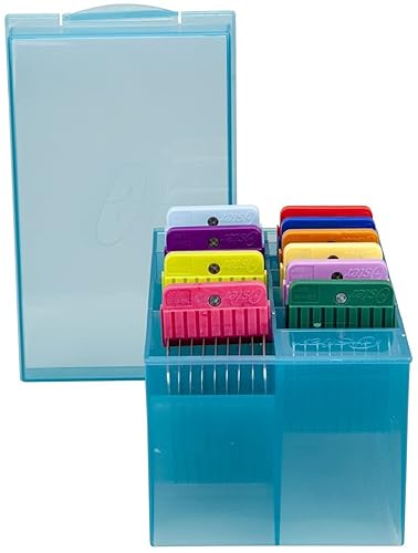 Miniatura 3 de Oster Potente cortapelos A6 Slim Heavy Duty 3 Speed Pro Grooming Clippers Incluye Hoja #10 10 Piezas de Acero Inoxidable Kit de Peine Guía de