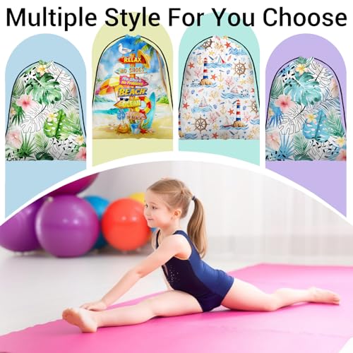 Image of Beach Grip Bag for Gymnasts Drawstring Small Athlete Bag for Vacation