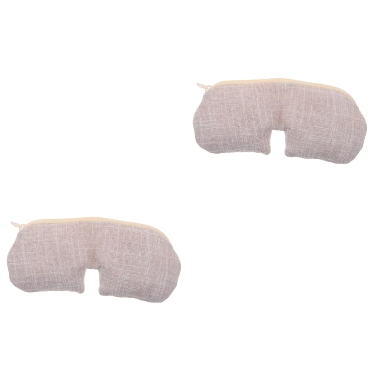 FOMIYES 3pcs Eye Cover for Sleep Reusable Hot Compress Eye Mask Salt Therapy Dark Circles