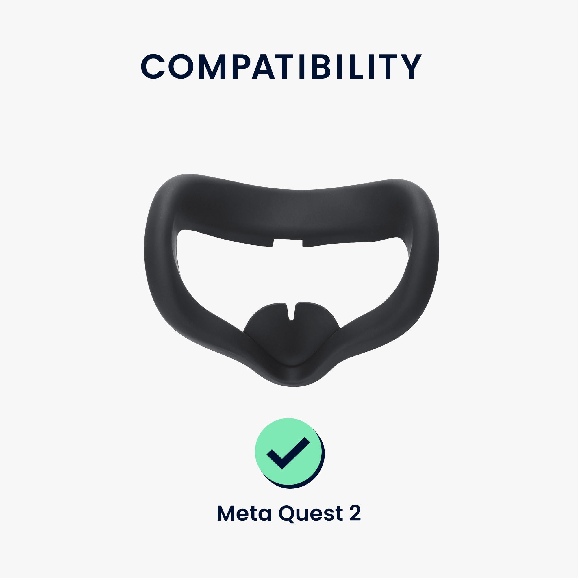 Amazon | kwmobile Meta Quest 2 Face Mask Face Mask対応