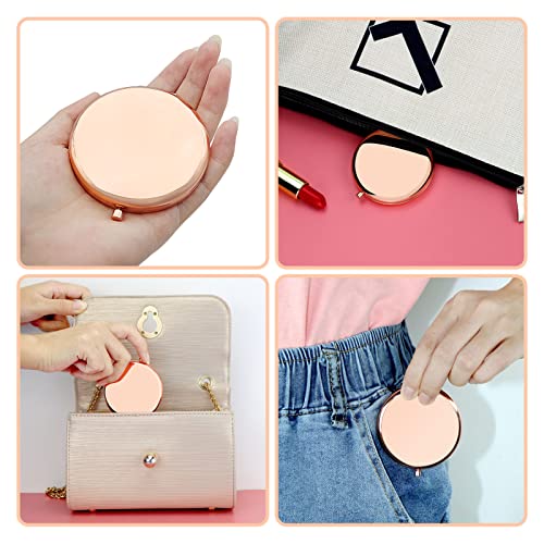 Espejo compacto redondo para maquillaje 2.6 pulg miniatura 6