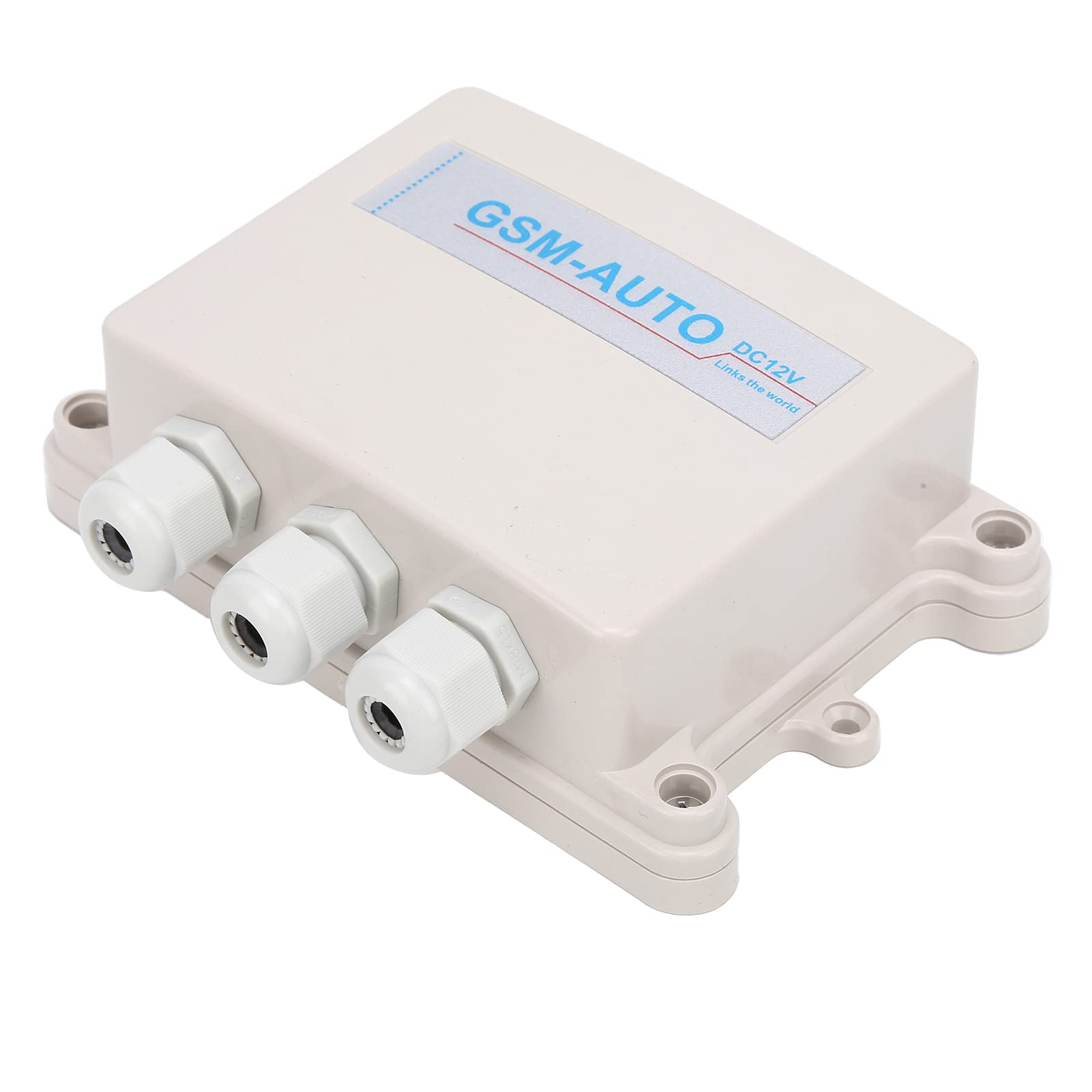 AMONIDA Mando a Distancia de Doble Canal, Inalámbrico, Resistente Al Agua, gsm 4G, Interruptor Remoto para Control de Acceso de Puerta, Avión, Hangar, ABS (Versión de EE. UU.)