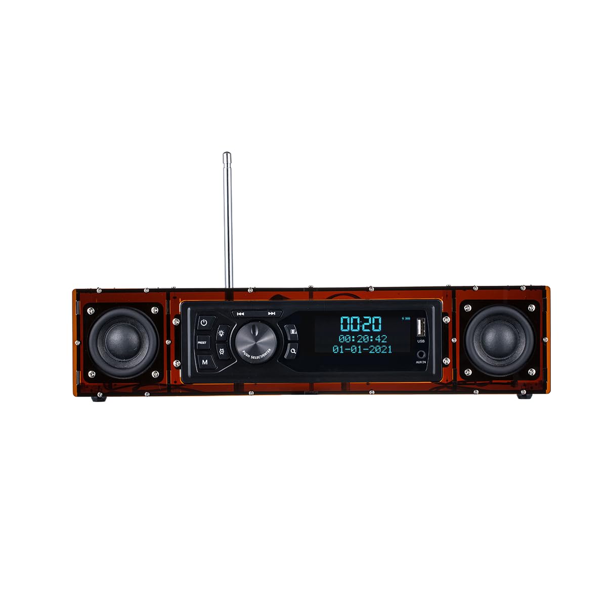 ALK103-LCD FM/DAB Radio Do It Yourself (DIY) Acrylic Case