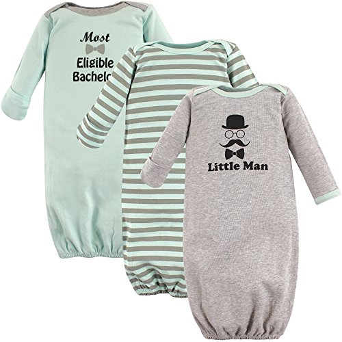 Image of Luvable Friends Baby Cotton Gowns