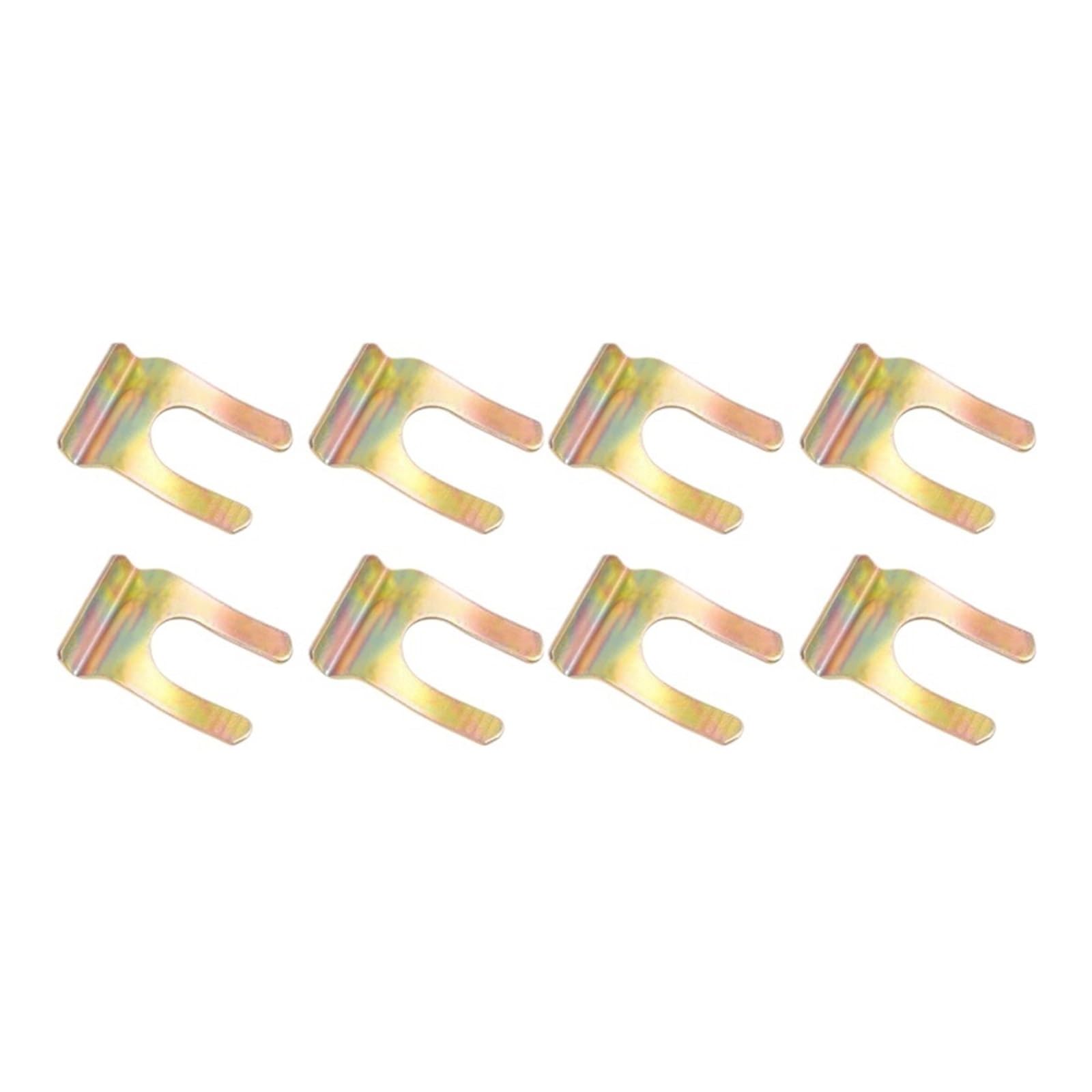 Dpnentv 8Pcs Tybe B Auto U-Type Brake Pipe Retaining Clip Hose Holding Clamp(8Pcs Tybe B)