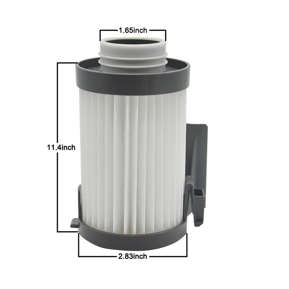 EZ SPARES 2pcs Replacement for Eureka DCF-10,DCF-14,Dust Cup HEPA Filter,Replaces Part # 62731, 62396 Attachment