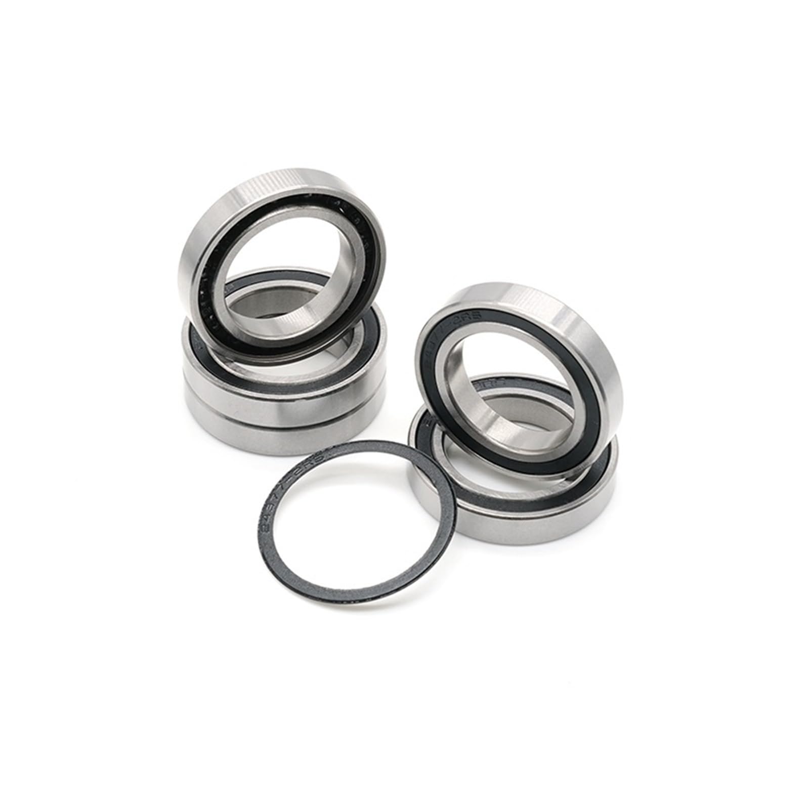 Roulements rigides à billes Lot de 4 roulements à billes en céramique 6806-2RS en acier inoxydable, 30 x 42 x 7 mm, ABEC-7, 6806 RS, for vélo BB30, 30 x 42 x 7 mm